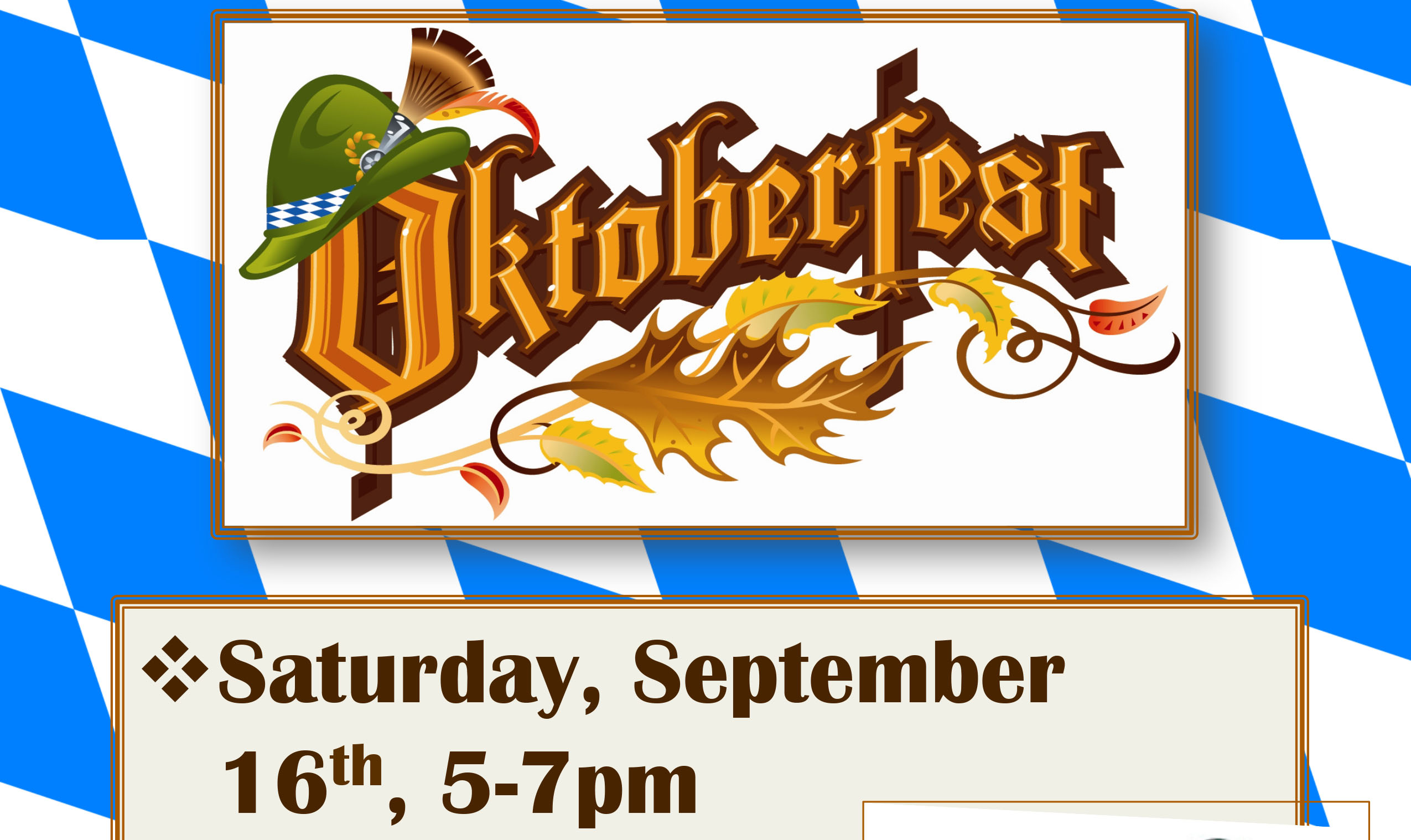 Oktoberfest flyer