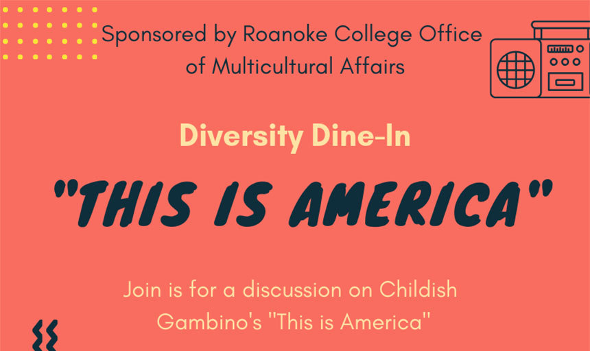 Diversity Dine-In Childish Gambino "This Is America"