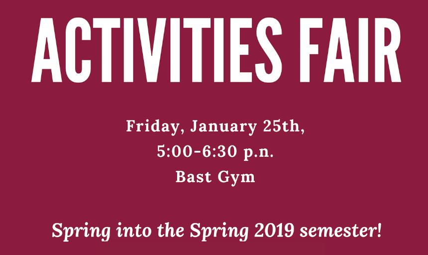 Spring Activities Fair