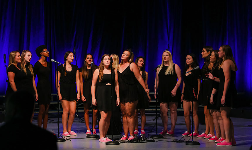 a capella womens groups performing