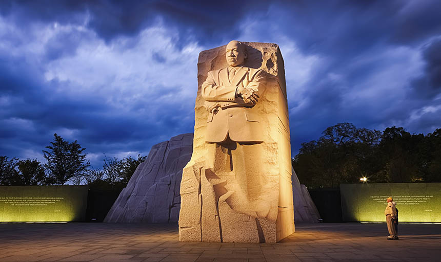 MLK statue in DC