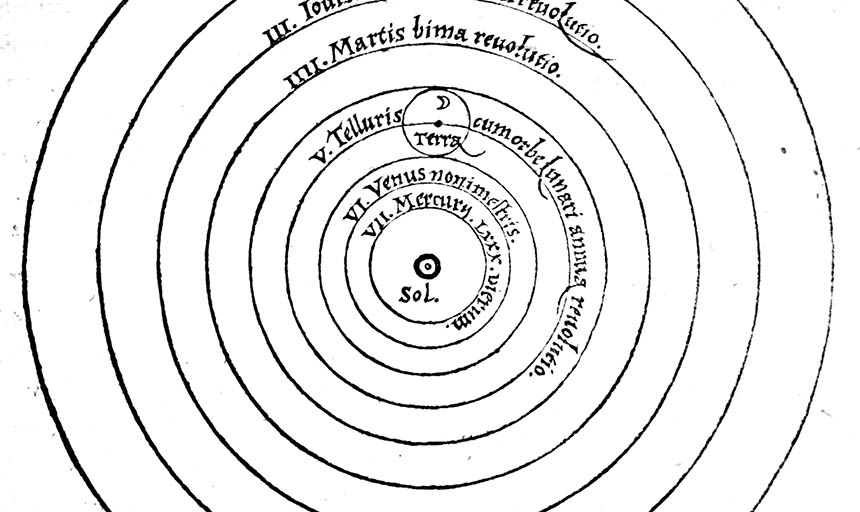 a diagram of the solar system