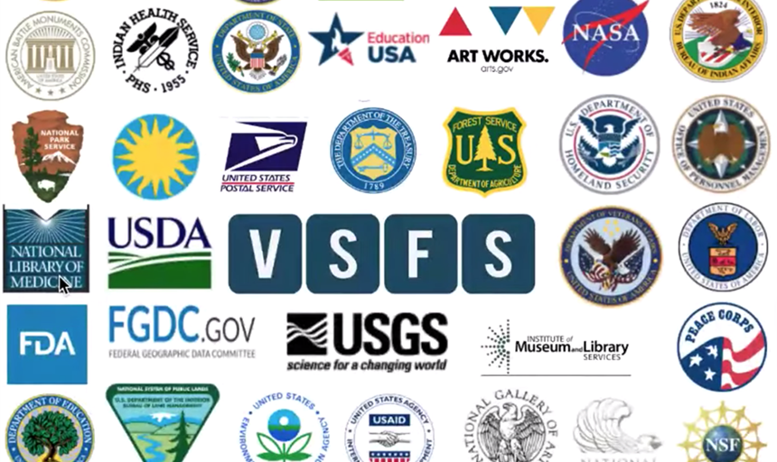logos of agencies within the federal government