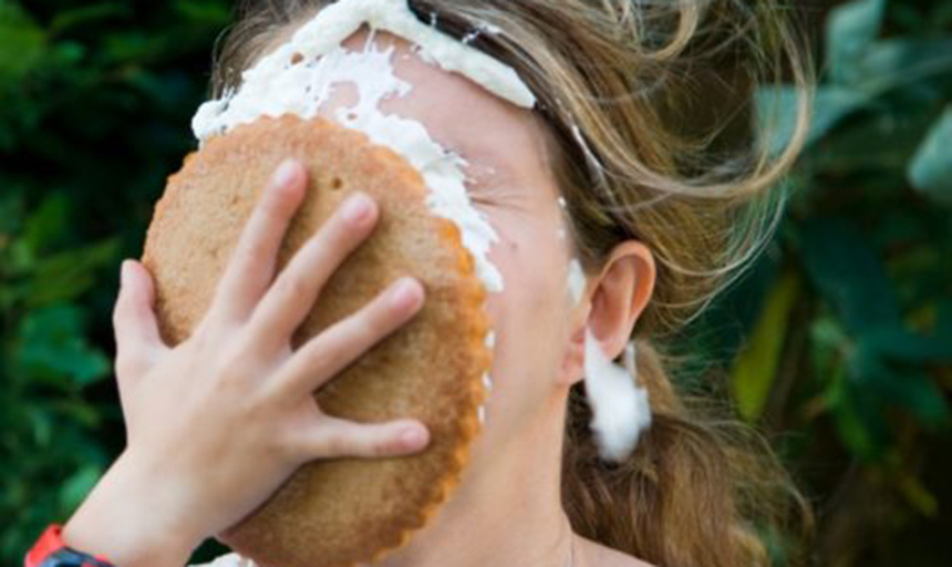 Pie a professor