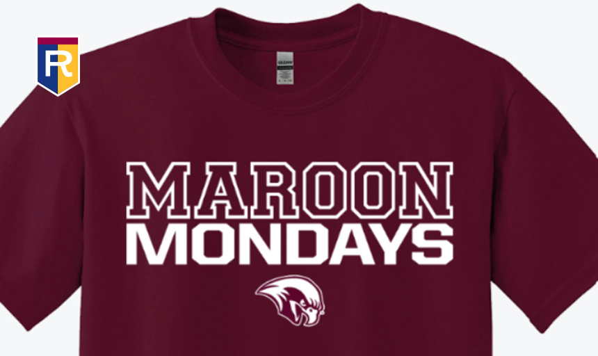 Maroon Mondays tshirt