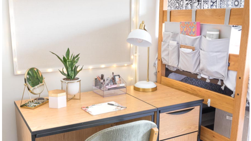 Example of a dorm room craft idea