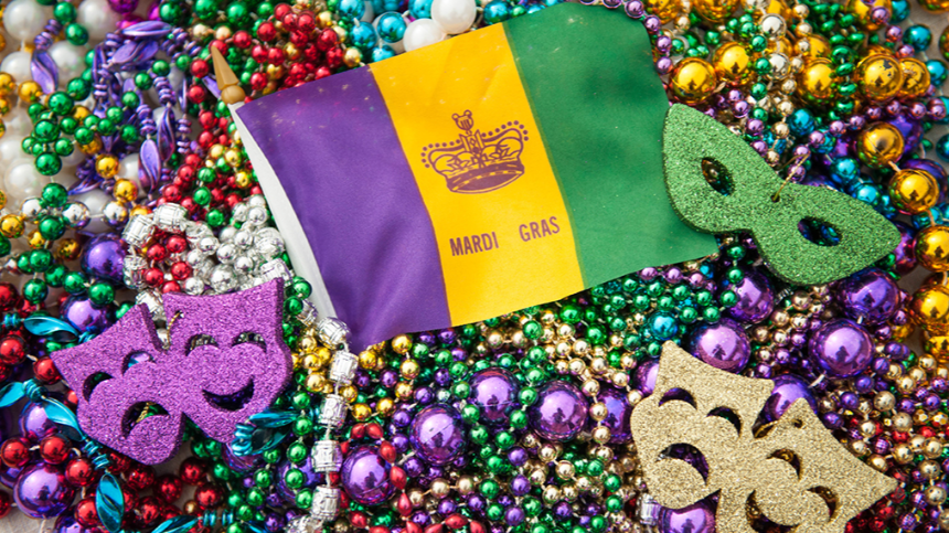 french mardi gras masks