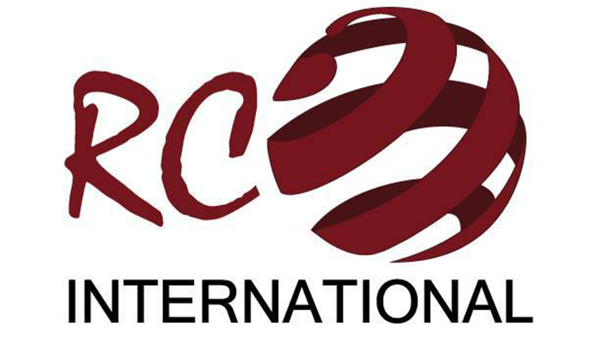 "rc International" logo