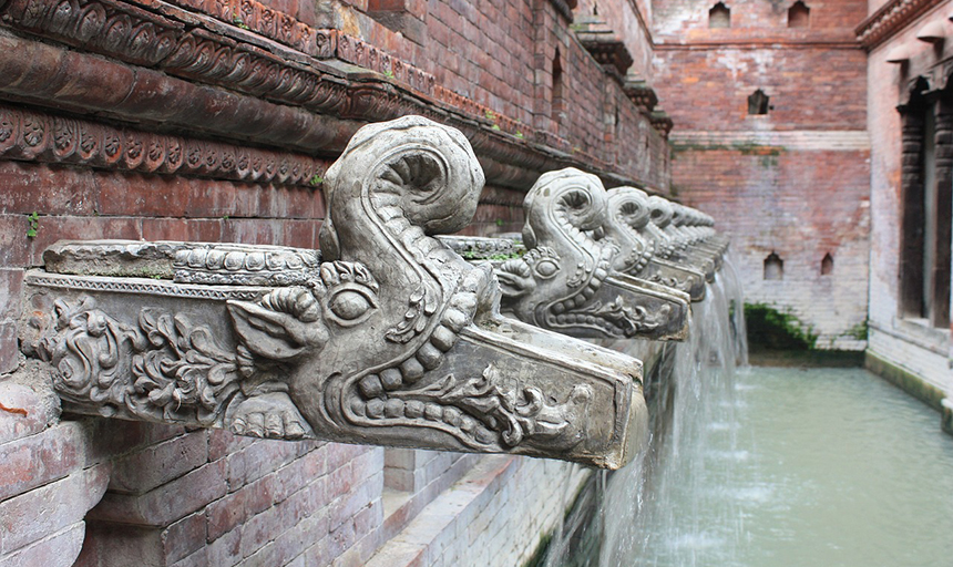 fountian in Nepal