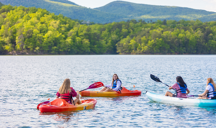 kayaking