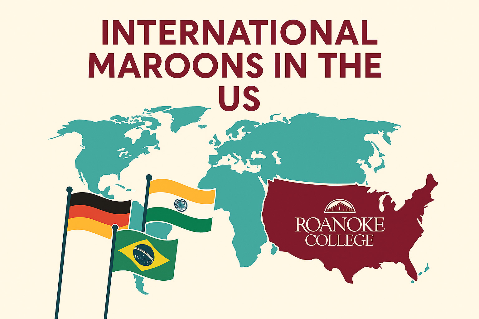   International Maroons in the US graphic