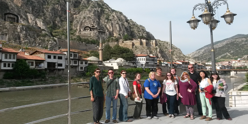 Roanoke students in Turkey