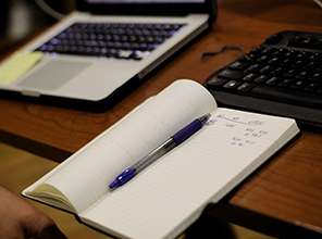 Photo of laptops and notebooks