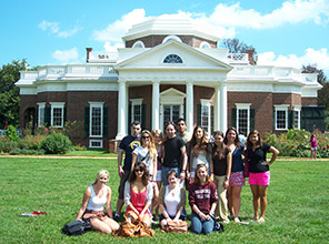 Maroons while on a trip to Monticello