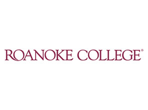 Straight reverse roanoke college logo