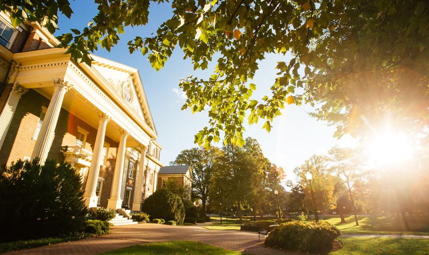 campus in fall