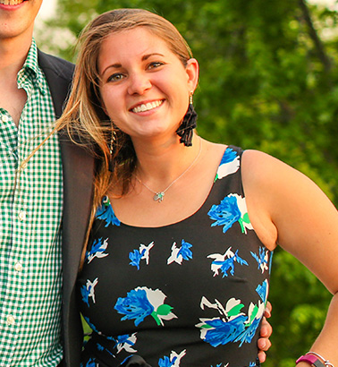 Headshot of Delta Gamma president, Emily Skywark