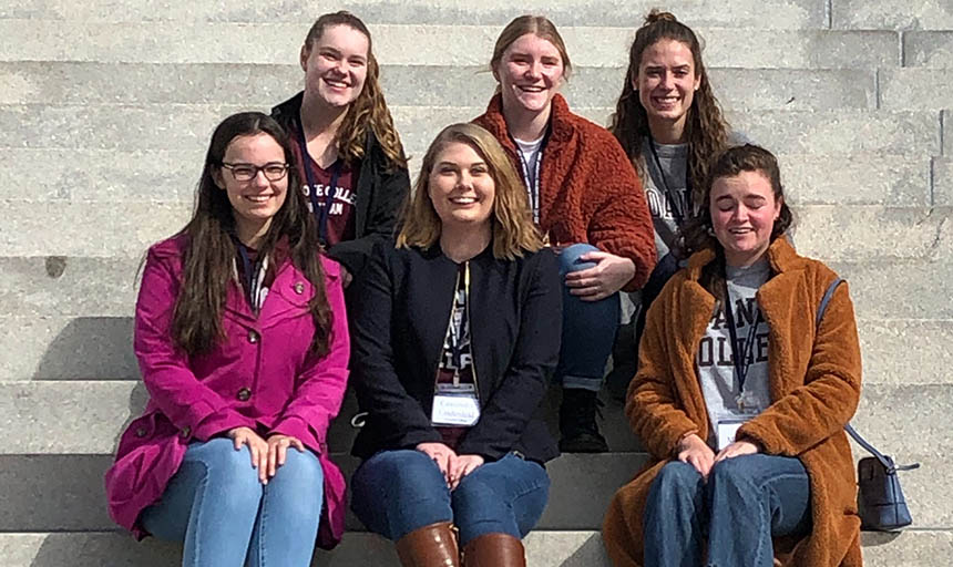 the six students who attended the summit