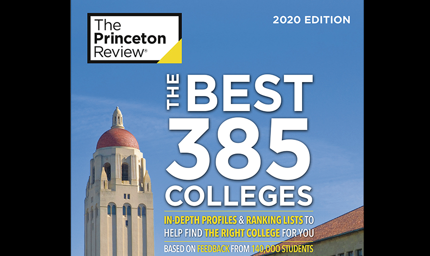 Roanoke featured in Princeton Review's Best 385 Collegesnews image