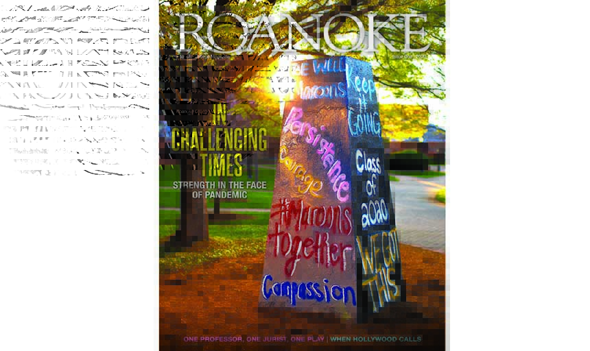 Previewing now: the new issue of Roanoke College magazinenews image