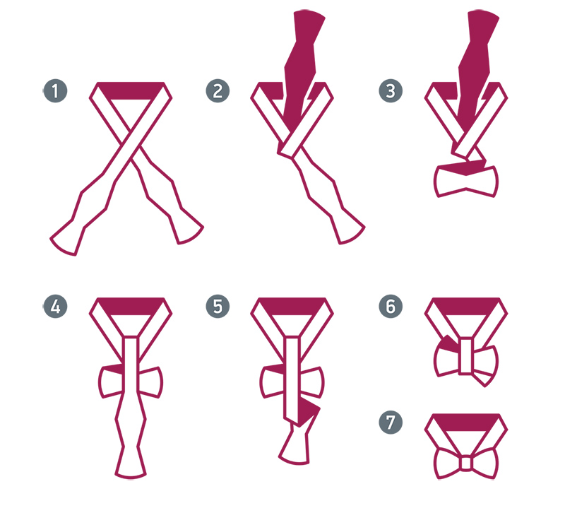 How to Tie a Bow Tie [step-by-step instructions]