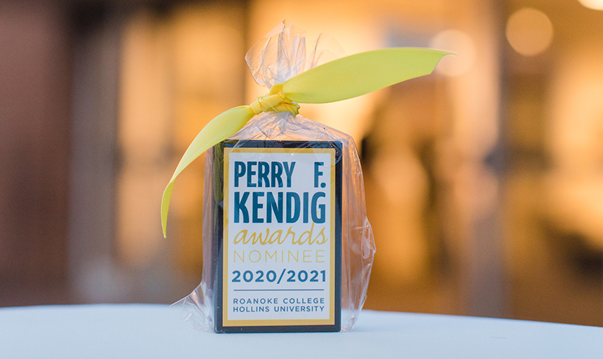 award with wording Perry F. Kendig Awards 2020/2021