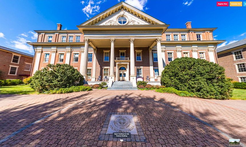 Virtual visit provides immersive campus experiencenews image