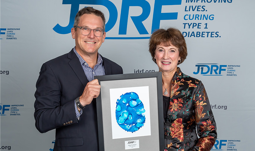 Sally Southard honored by nonprofit JDRF