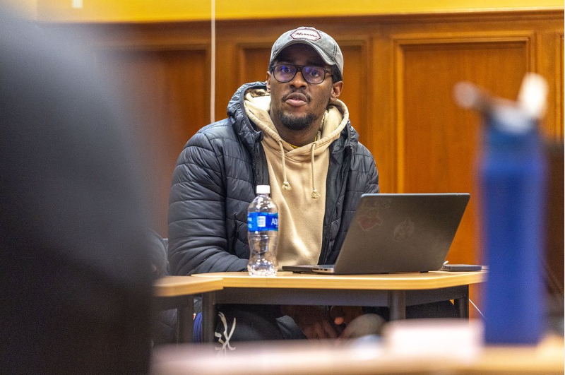 Meet a Maroon | Arlo-Andre Allotey ’24news image