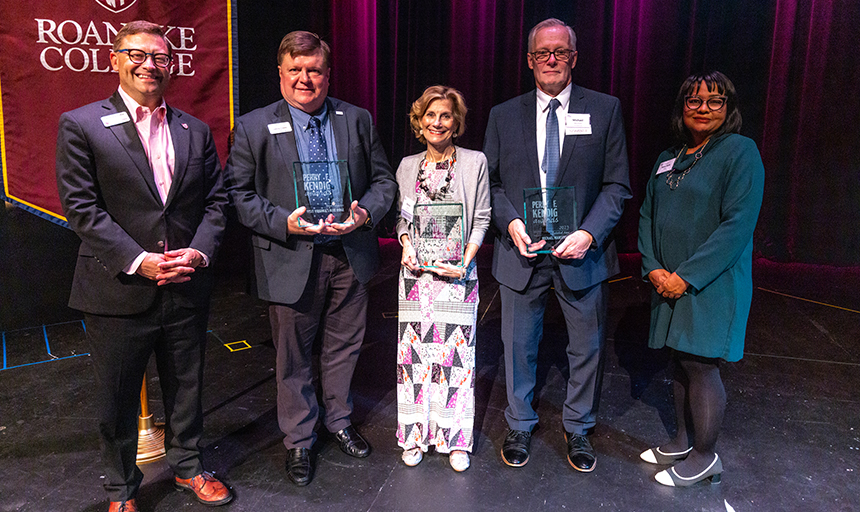  Roanoke College, Hollins University co-present 2023 Kendig Awards news image