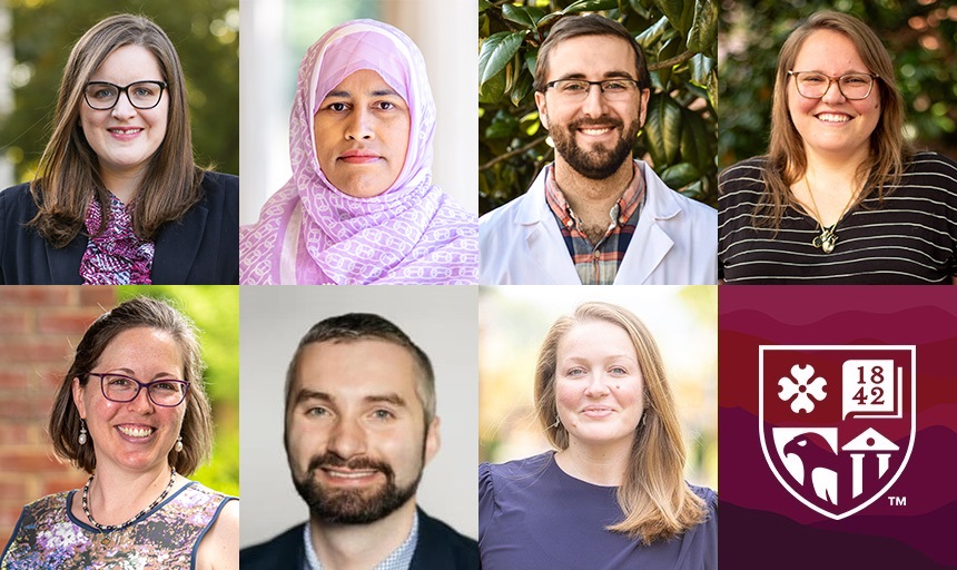 Collage of faculty headshots
