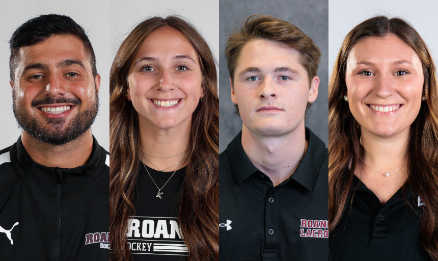 From L to R: Chuckie Tenbusch '21, Krista DeModna '25, Wyatt Whitlow '24, Kylee Draper '25