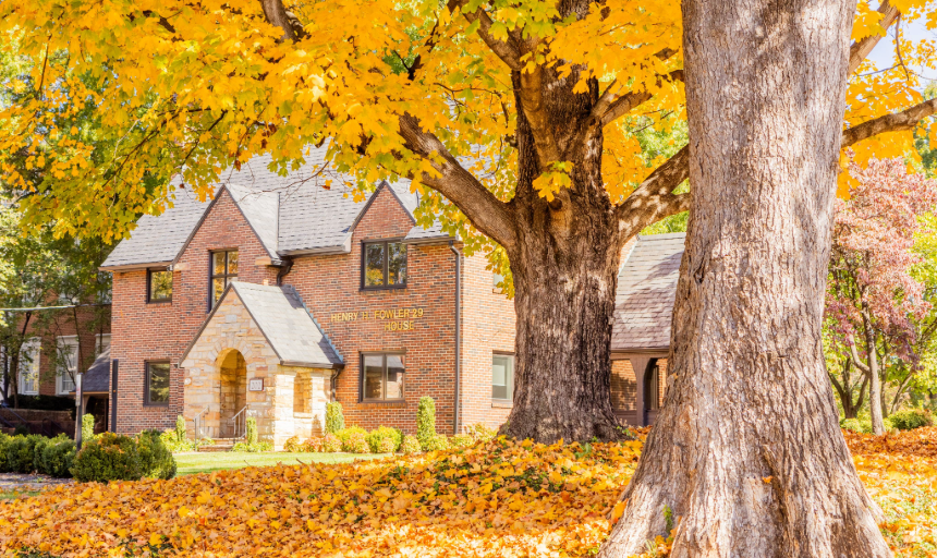 Picture of the Fowler House at Roanoke College