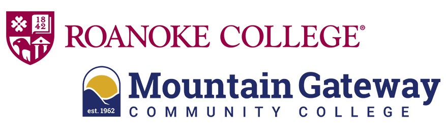 Collage of logos for Roanoke College and Mountain Gateway Community College