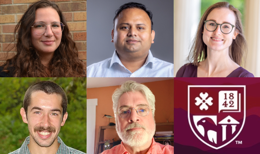 Collage of faculty headshots