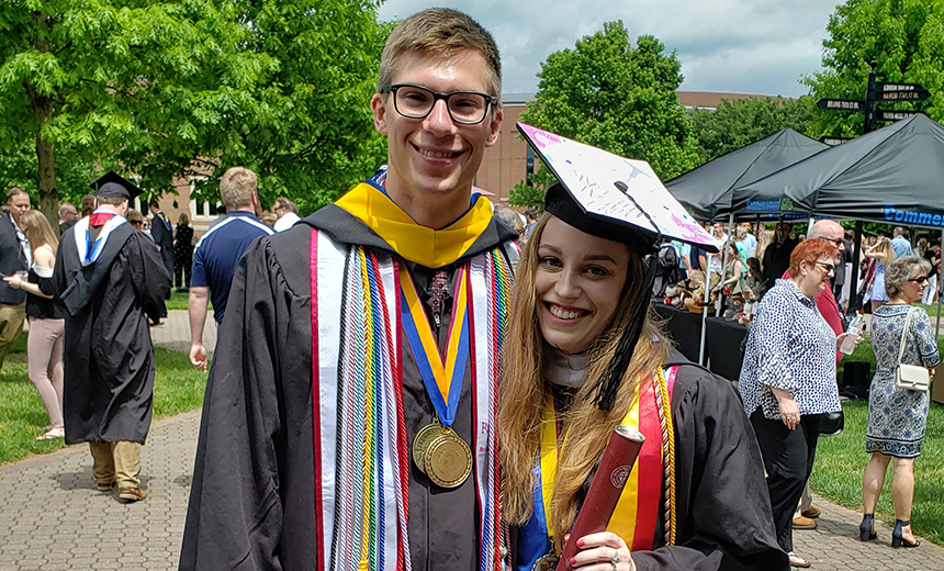 Matthew Johnson and Bekah Carey