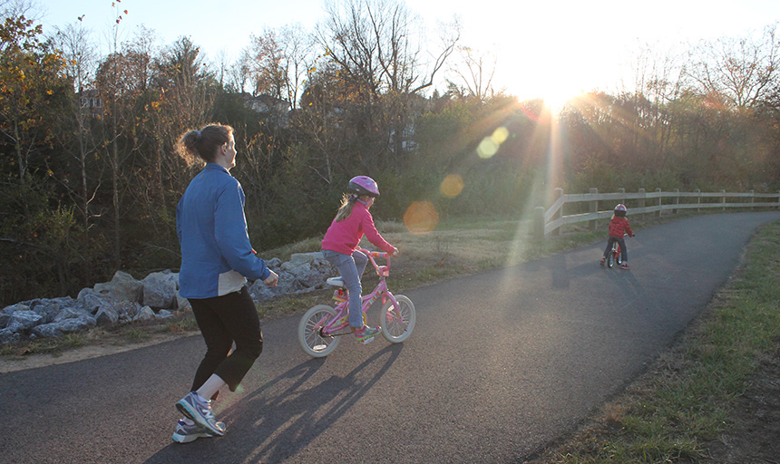 kids walking