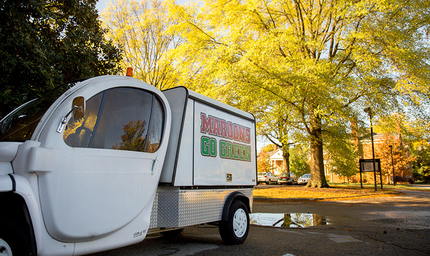 Maroons electric truck