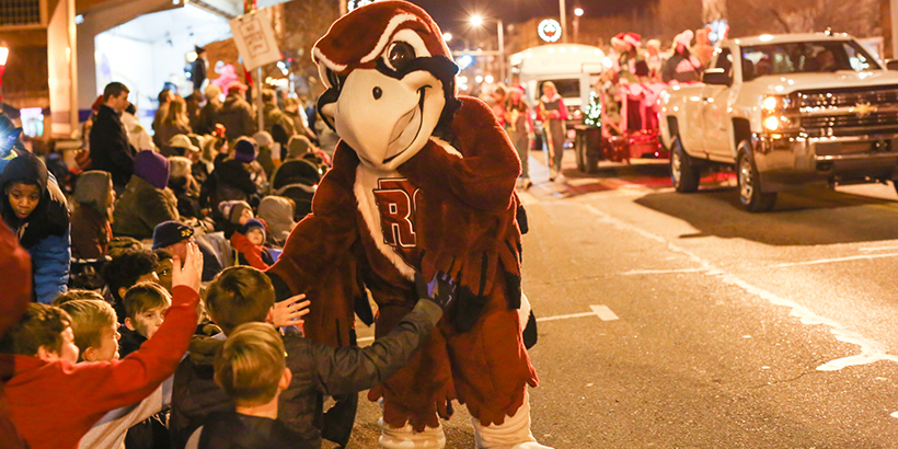 Rooney at the SAlem Christmas Parade