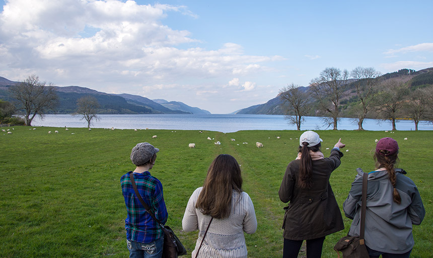 students in Scotland