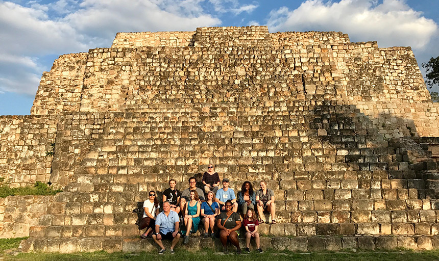 students in the Yucatan