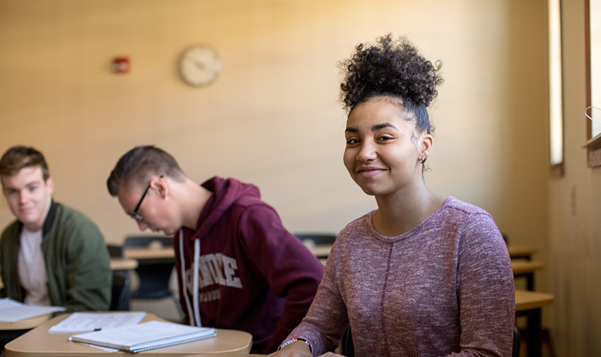 students in classroom