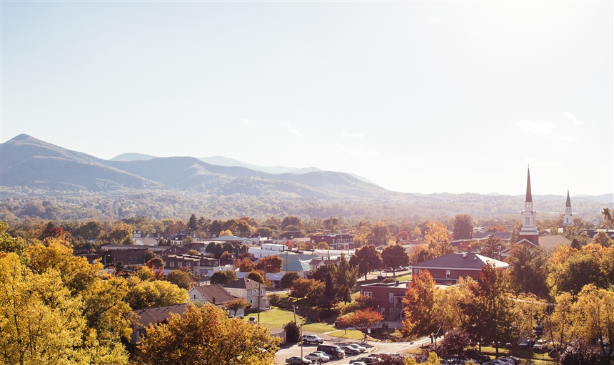 Picture of the Roanoke/Salem valley.