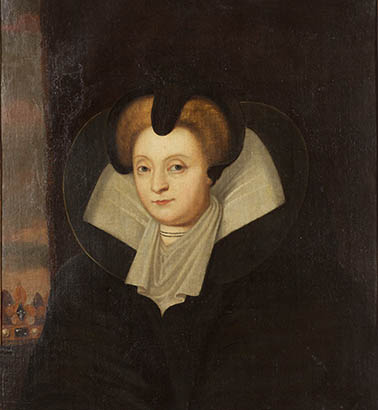 a painting of mary, queen of scots