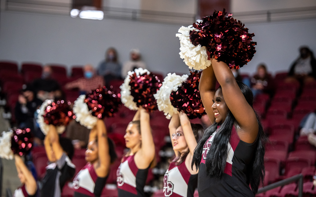 dance team performing