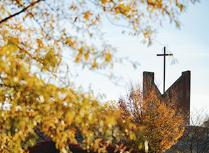 The Lutheran church at Roanoke College