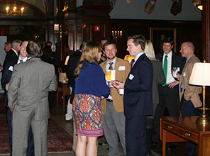 Reception hosted by alumni