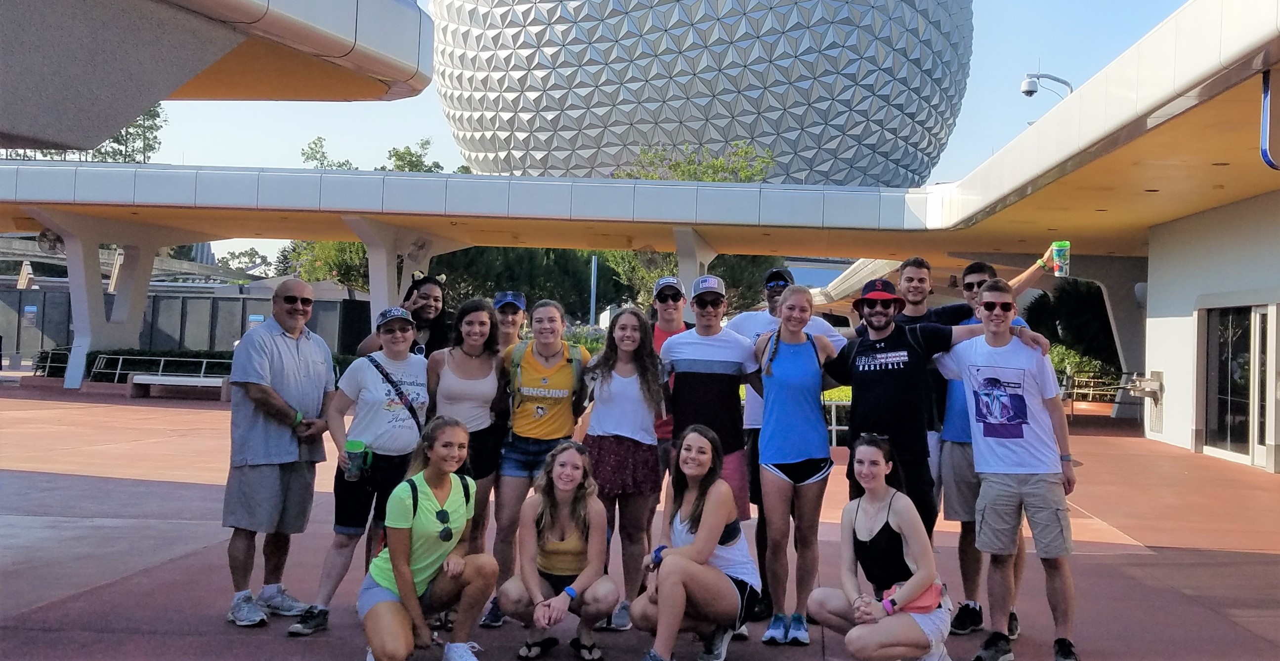Students at Epcot
