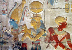 Osiris & Hathor at Seti I Abydos