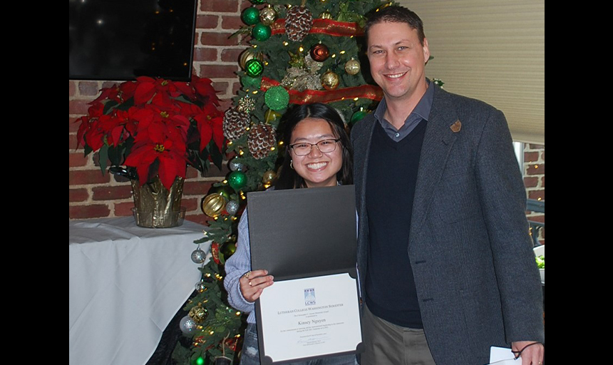 Nguyen named Outstanding Student at Washington Semester program
